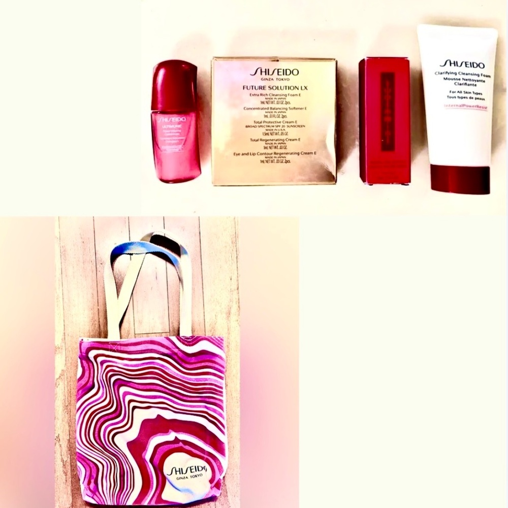 Shiseido Skincare Bundle: Cleanser, Essence, Concentrate, Sachets- *BRAND NEW🎁*